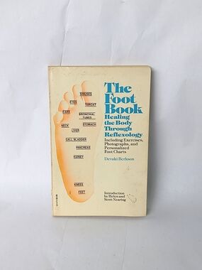 BOOK The Foot Book Healing The Body Through Reflexology Devaki Berkson
